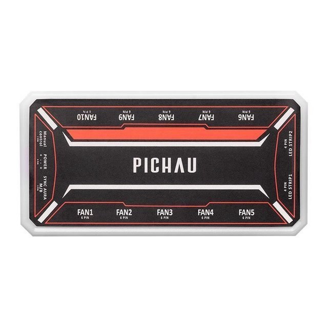 ⚠️ CONTROLADORA PICHAU FEATHER X6, ARGB, 10 PORTAS