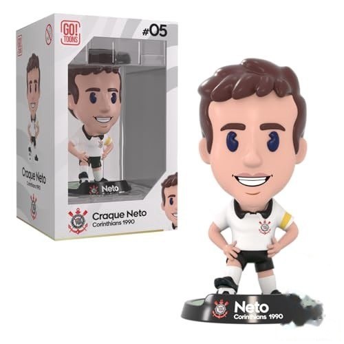 ➡️ Craque Neto Corinthians 1990 Miniatura Oficial