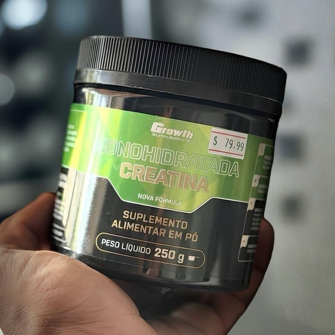 Creatina 100% Pura Growth 250g