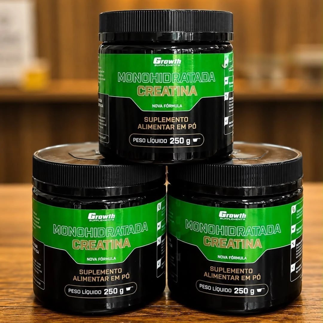 Creatina Monohidratada 250g Growth Supplements