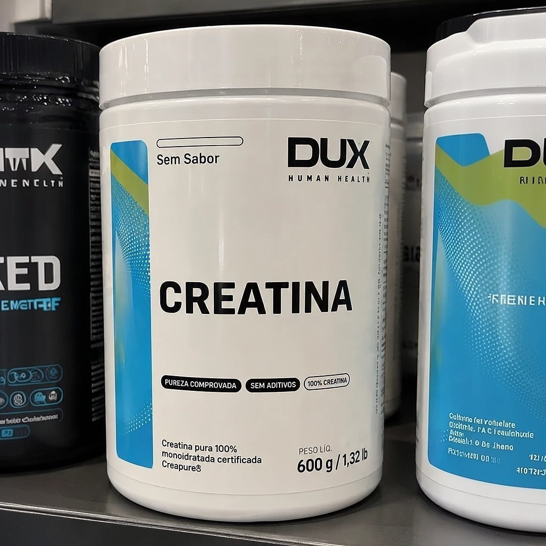 Creatina monohidratada Dux Human Health em pó Sem sabor x 600g