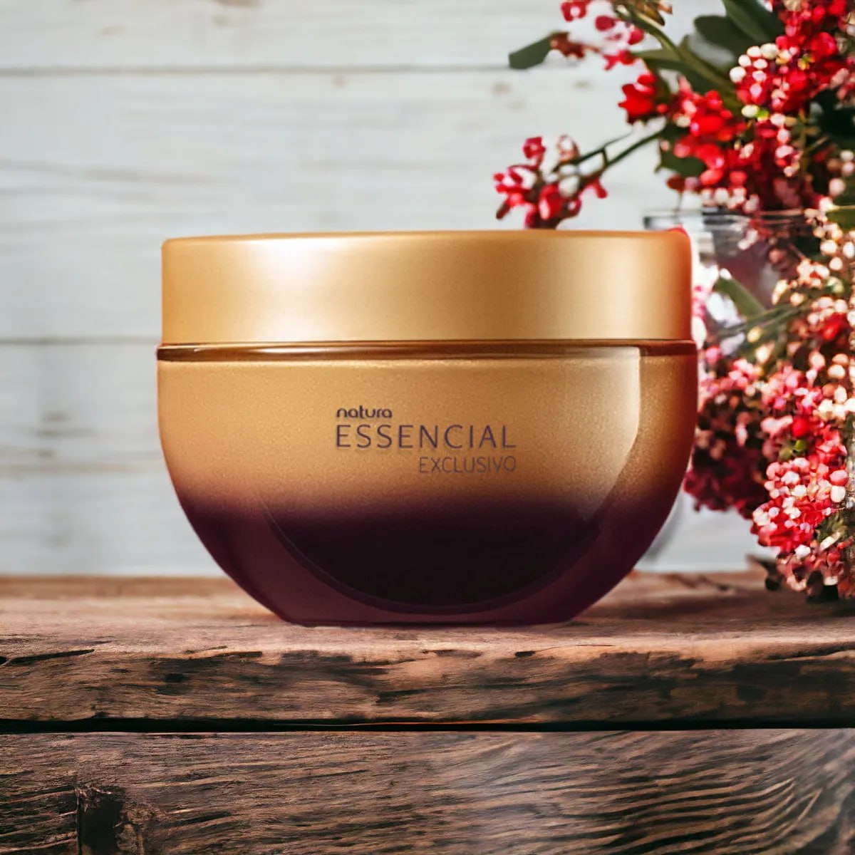 Creme Iluminador Hidratante Corporal Essencial Exclusivo Natura 200g