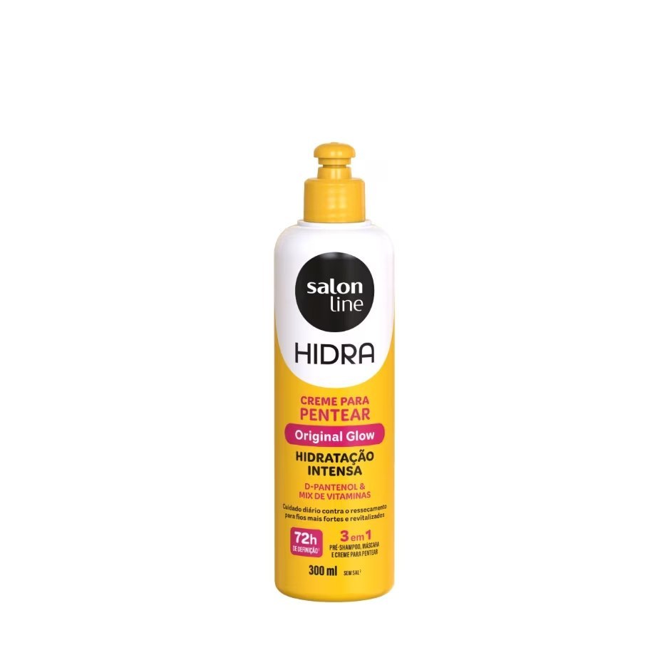 ⚠️ CREME PARA PENTEAR 3 EM 1 HIDRA D-PANTENOL 300ML