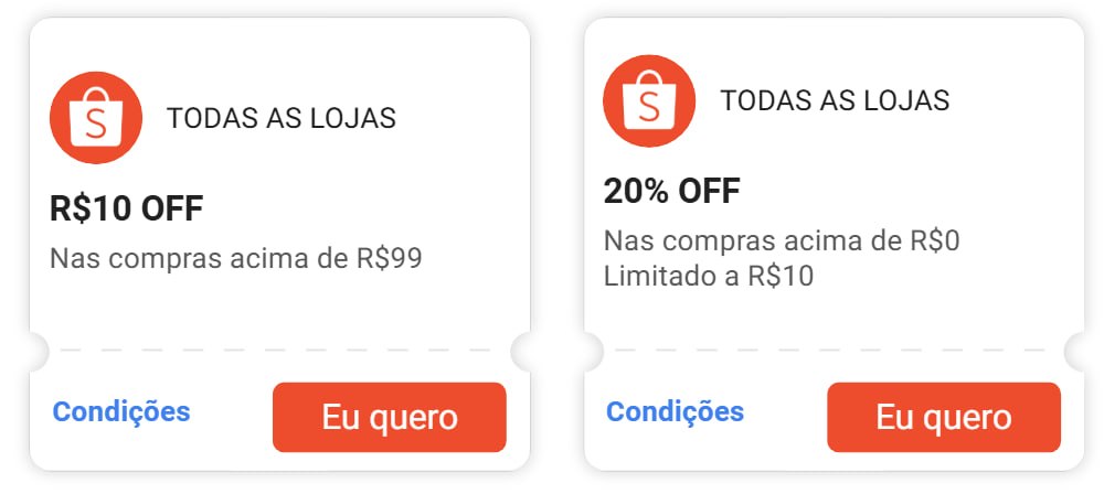 🆘 CUPONS SHOPEE