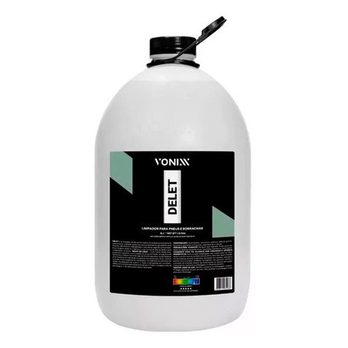 ⚠️ DELET LIMPADOR PARA PNEUS E BORRACHAS 5L VONIXX