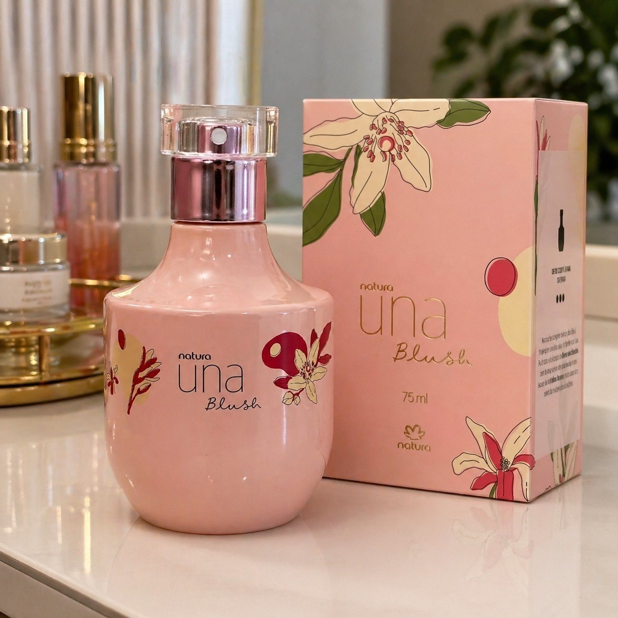 Deo Parfum Natura Una Blush Feminino 75ml