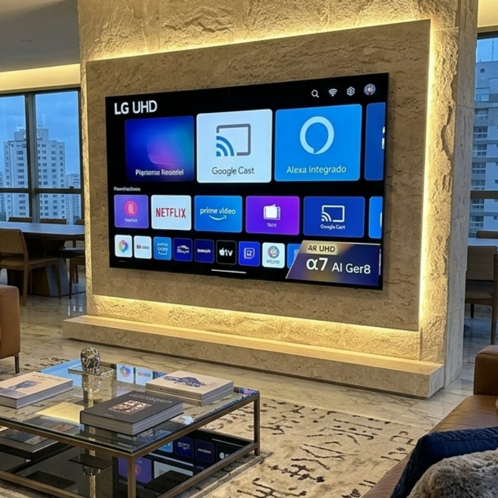 DEPOIS DE UMA 65” NA SALA, A TV ANTIGA VIRA MONITOR 😂
