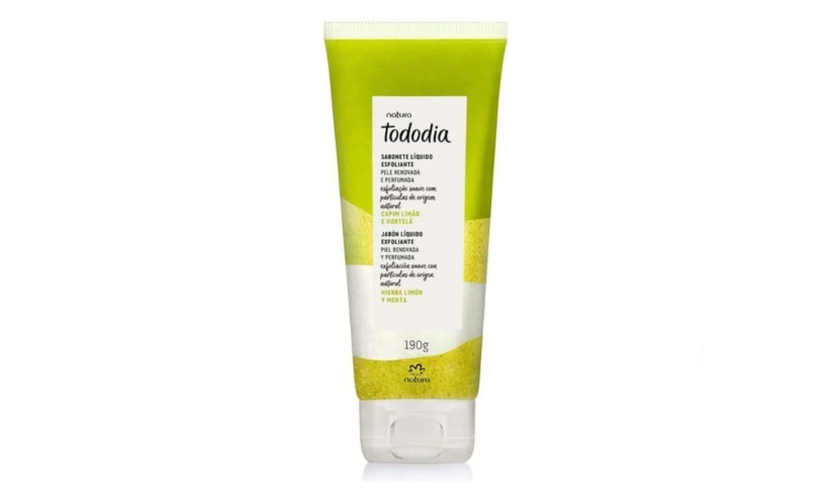 ⚠️ Esfoliante Corporal Natura Tododia Capim Limão E Hortelã 190g