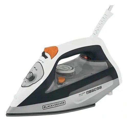 ➡️ Ferro De Passar A Vapor Black+decker Fx3100 Com Base Antiaderente