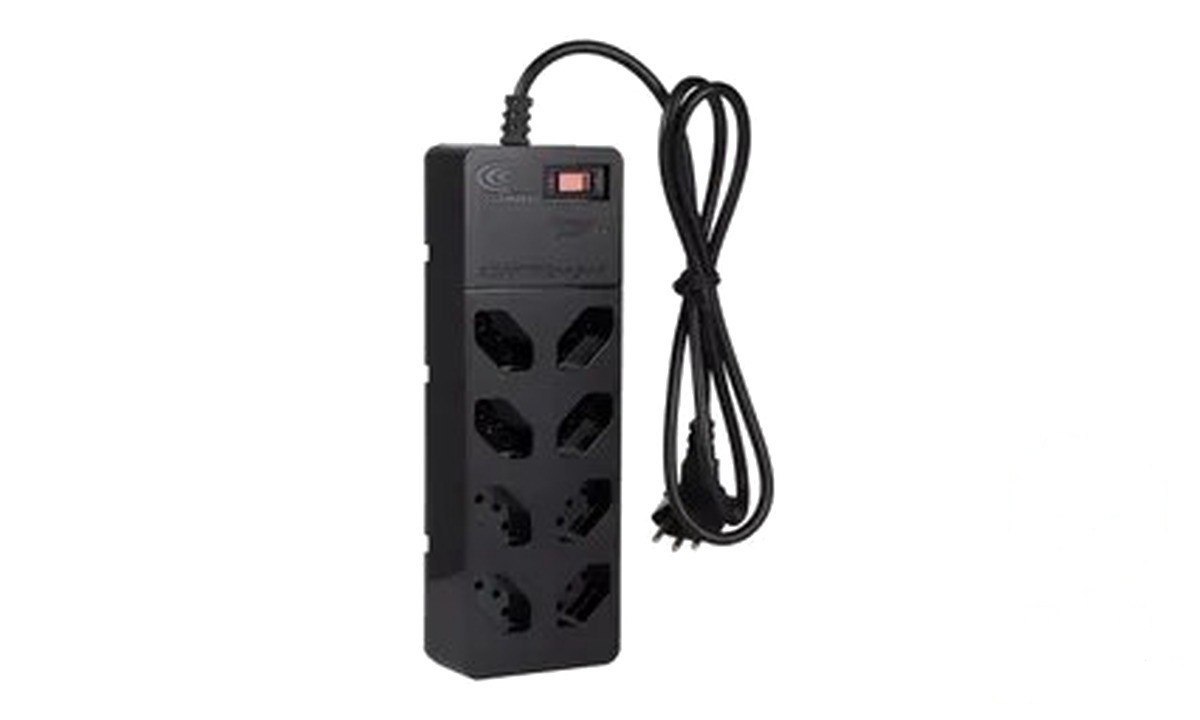 ➡️ Filtro Linha Régua Energia 8 Tomadas Tecnologia Lcf Clamper