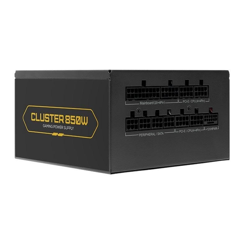 ⚠️ FONTE PICHAU CLUSTER, 850W, PCIE 5.0, FULL MODULAR, 80 PLUS GOLD, PRETO, PG-CL850-BK01