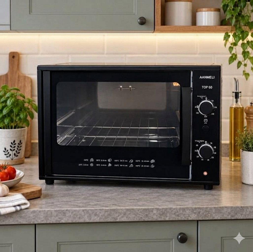 Forno Elétrico de Bancada 60 Litros Nardelli top60 Preto