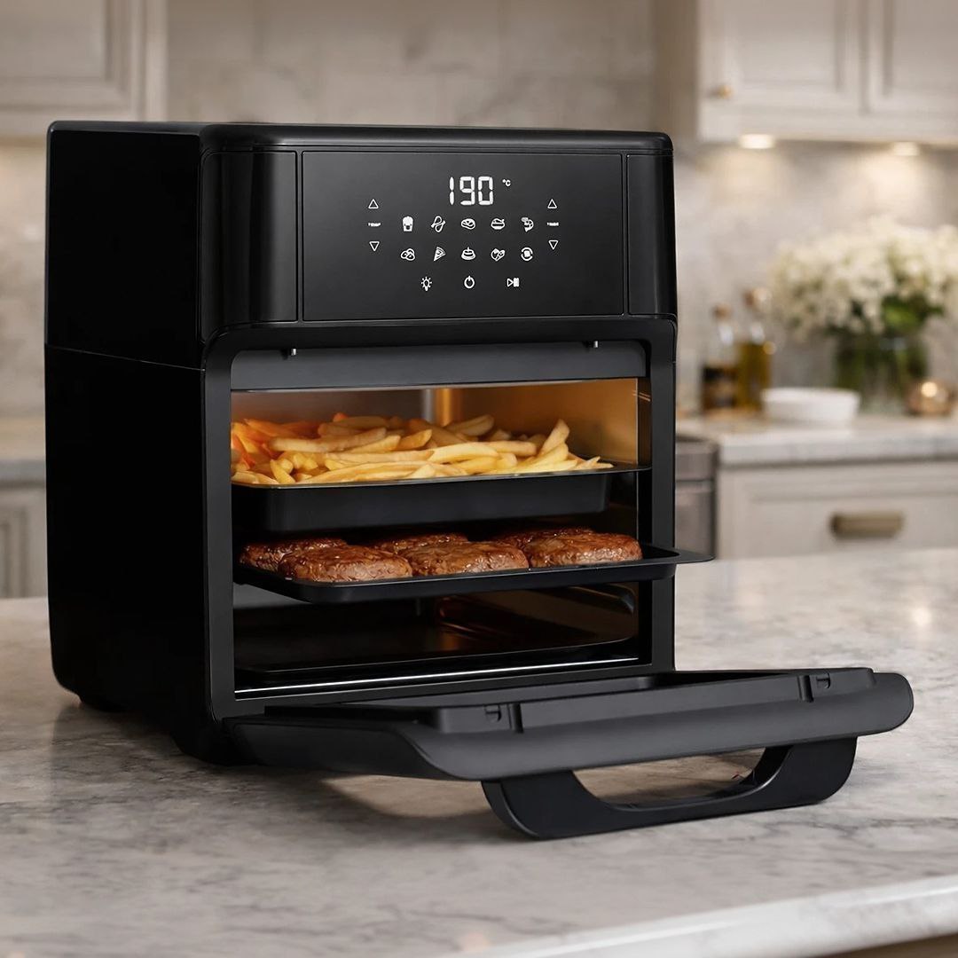 Fritadeira Air Fry Forno Oven 12 Litros Mondial Preto*