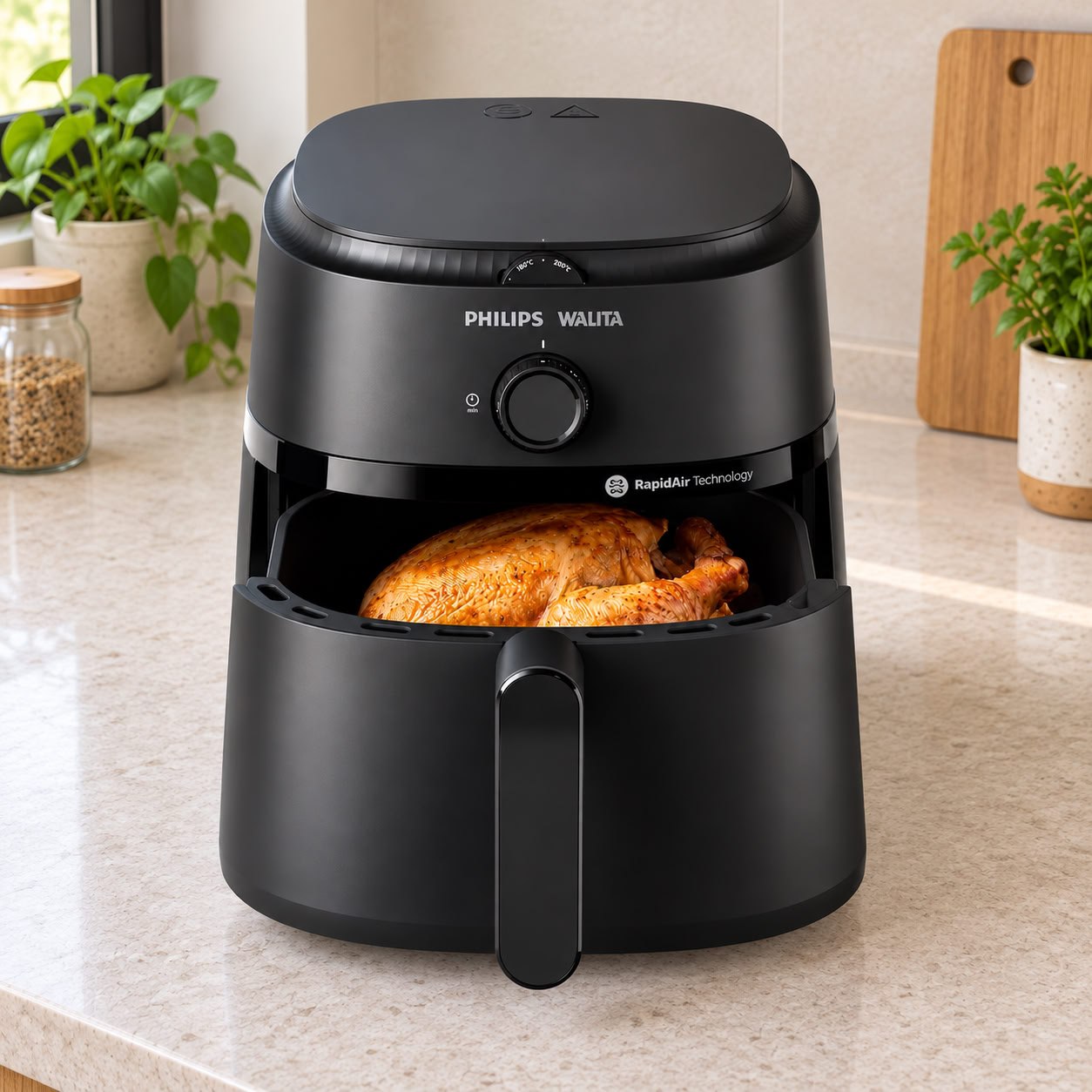 Fritadeira Airfryer Série 1000 Xl Na130/00 Preto
