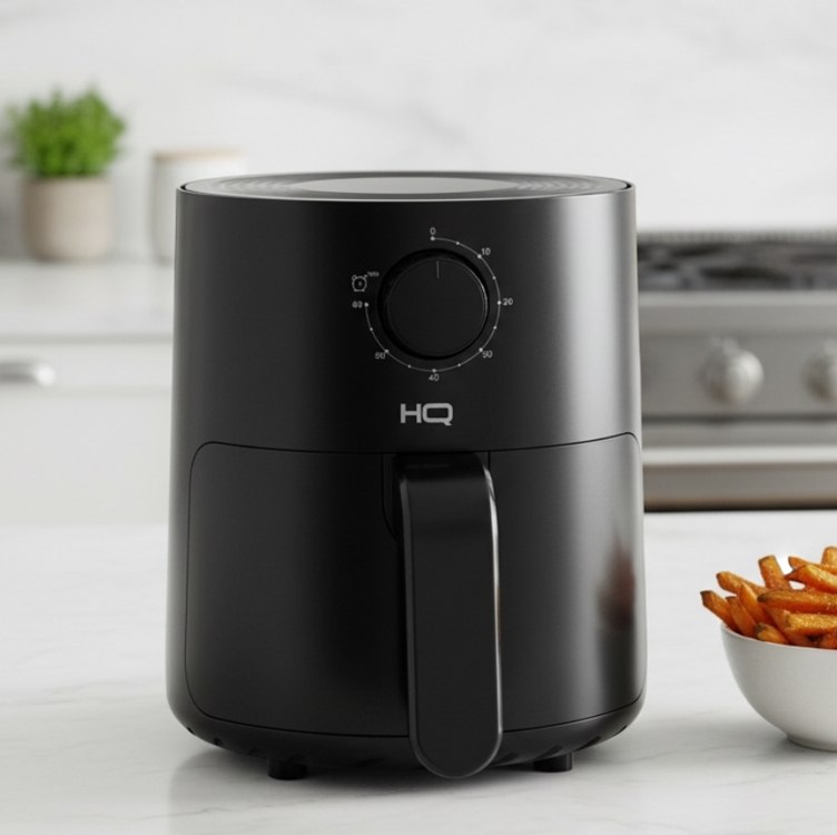 Fritadeira Elétrica AirFryer HQ 2,8 litros Preta HQ-AF2.8LMG