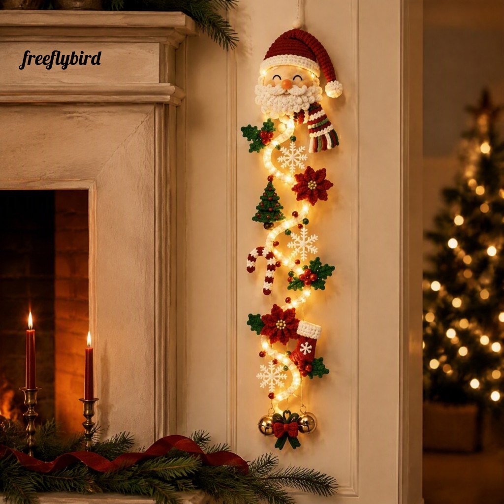 Fz 1 Conjunto De Decorações Aconchegantes De Varanda De Inverno , Enfeite De Natal Rústico I...