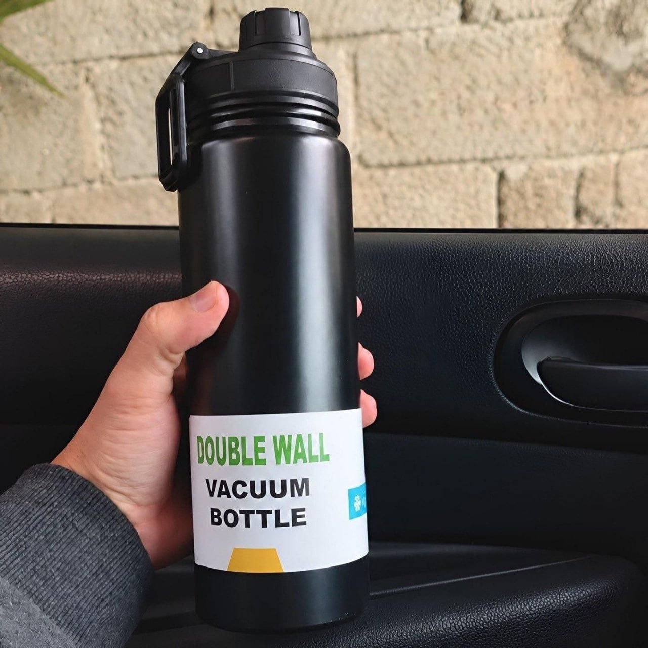 Garrafa De Água Termica 800ml Café Inox Copo Frio E Quente