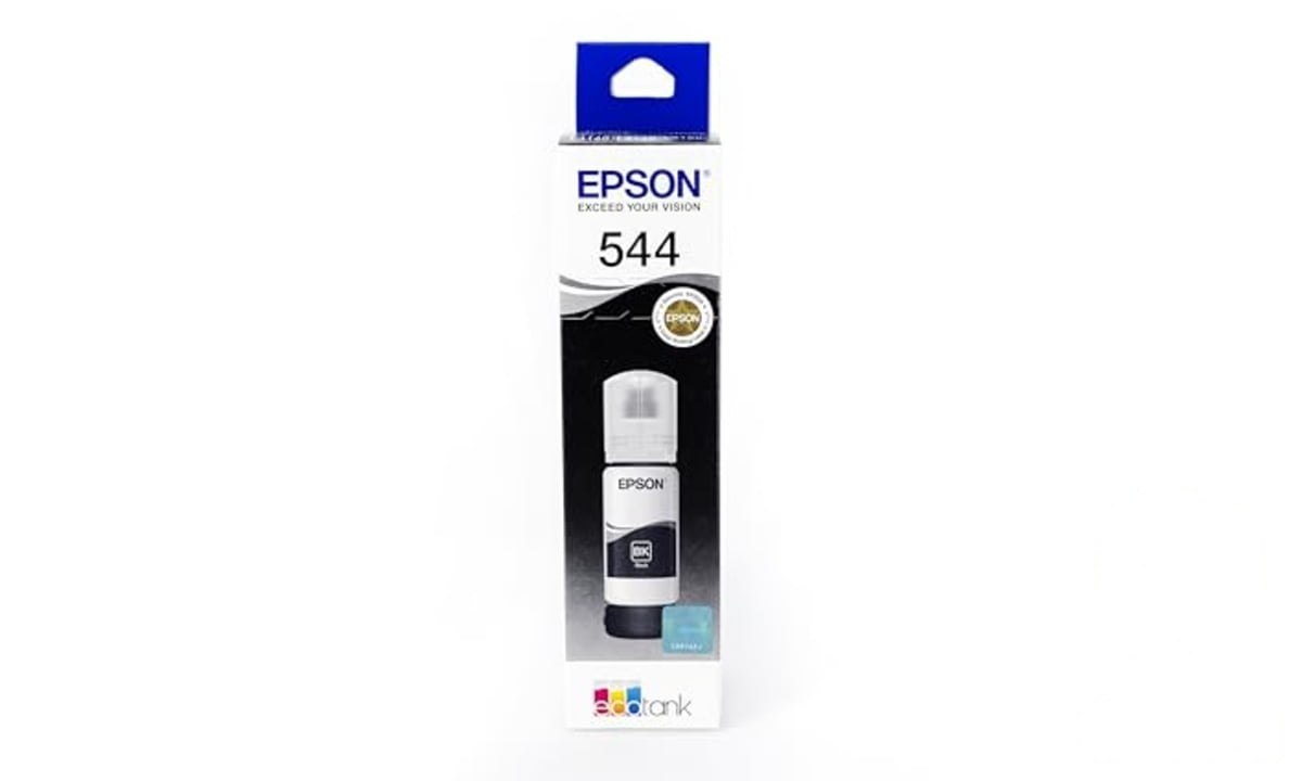 ➡️ Garrafa De Tinta Original Epson Ecotank T544 Preto - T544122