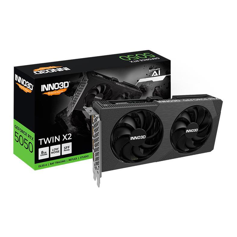 ⚠️ GEFORCE RTX 5050 TWIN X2, 8GB, GDDR6, 128-BIT