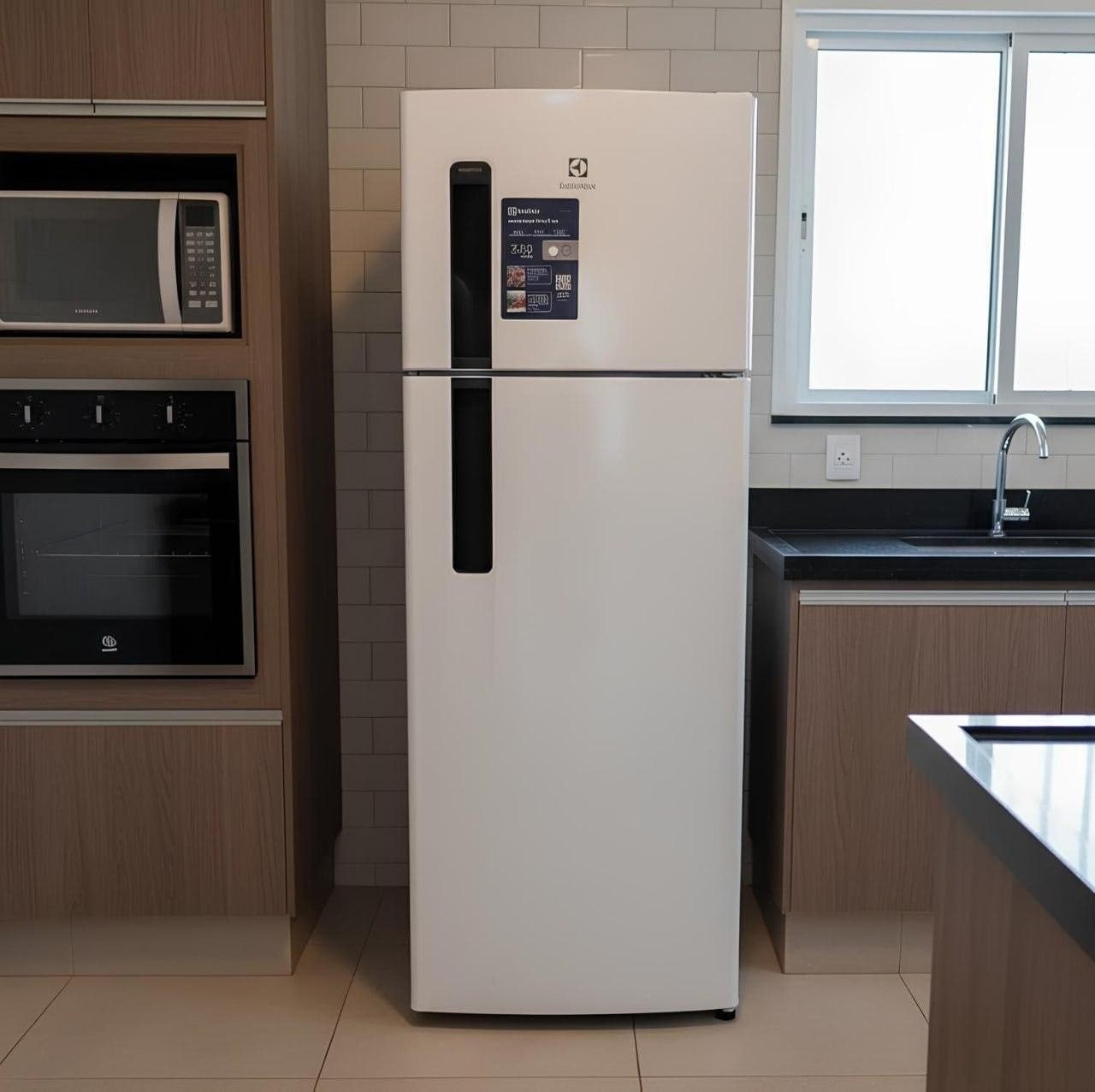 Geladeira Electrolux Frost Free 400l Autosense Branca (if44) 127v