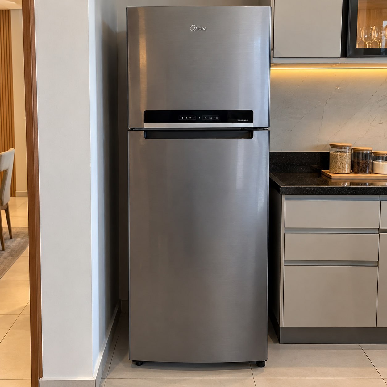 Geladeira Frost Free Md-rt572evd46 Duplex 425l Midea 220v