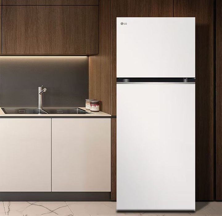 Geladeira LG Frost Free Inverter 395L (GN-B392PQWB)