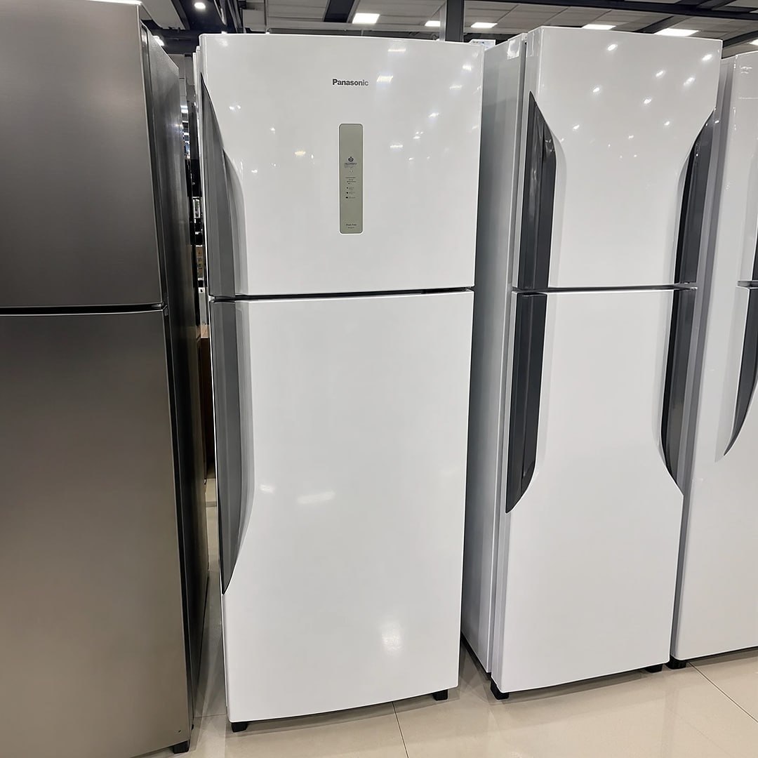 Geladeira Panasonic 391L A+++ Frost Free Branco 220v (BT41)