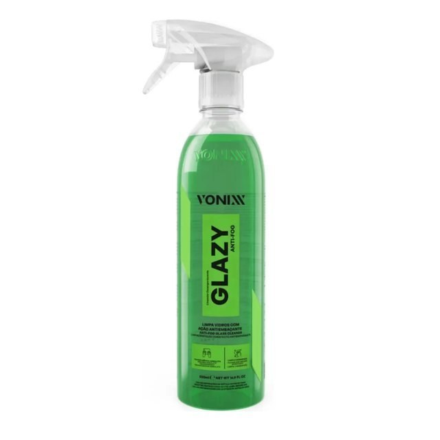 ⚠️ GLAZY ANTI FOG VONIXX 500ML LIMPADOR DE VIDROS