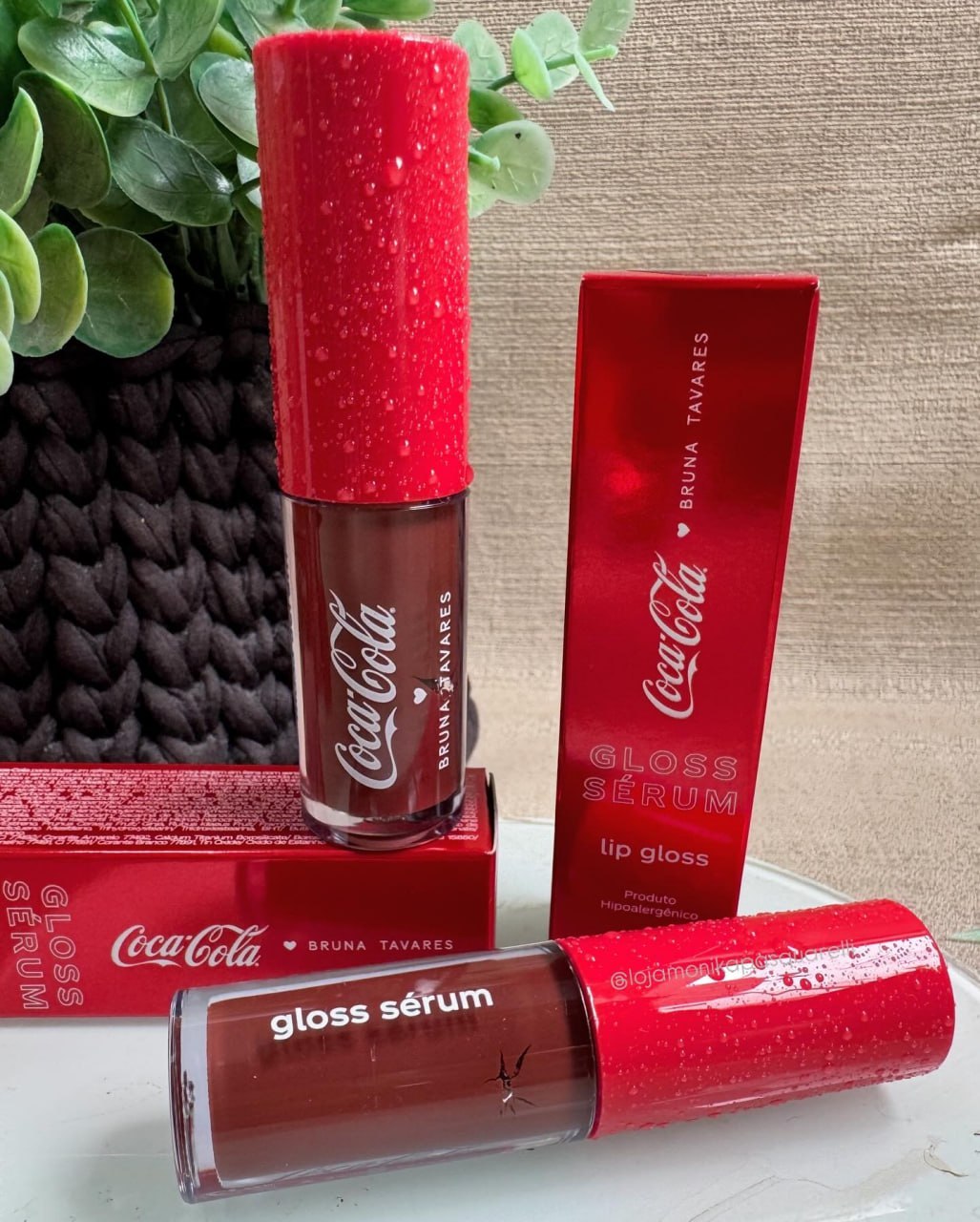Gloss Sérum Labial Bruna Tavares + Coca Cola 4,1ml