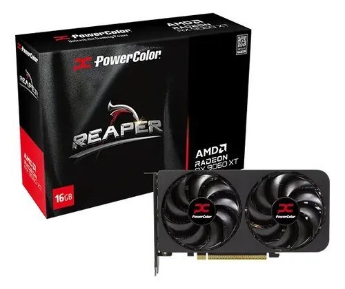 ⚠️ Gpu Powercolor Amd Radeon Rx 9060xt 16gb Gddr6 128bits 16g-a