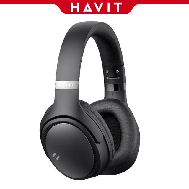 ⚠️ HEADPHONE SEM FIO HAVIT H630BT BLUETOOTH 5.3 MULTIPONTO ON-EAR 3D 55H ENC (PRETO, BRANCO,...