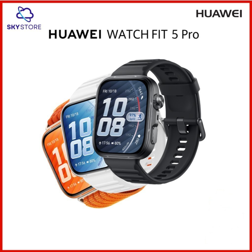 ⚠️ HUAWEI WATCH FIT 5 PRO, SMARTWATCH RELOGIO, TELA FULLVIEW AMOLED DE 1,92&QUOT;, MINI TREI...