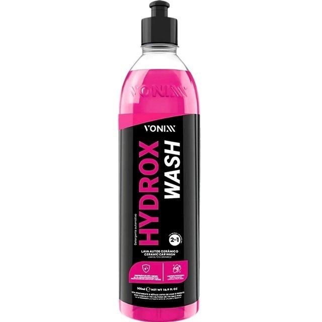 ⚠️ HYDROX WASH VONIXX SHAMPOO LAVA AUTO AUTOMOTIVO COM PROTEÇÃO 500ML