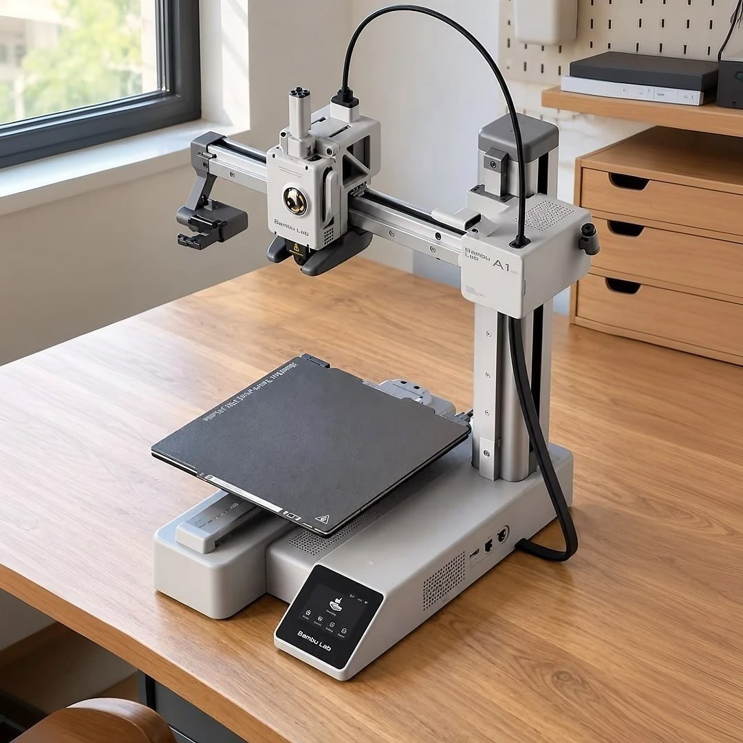 Impressora 3D Bambu Lab A1 Mini cor cinza Sem AMS