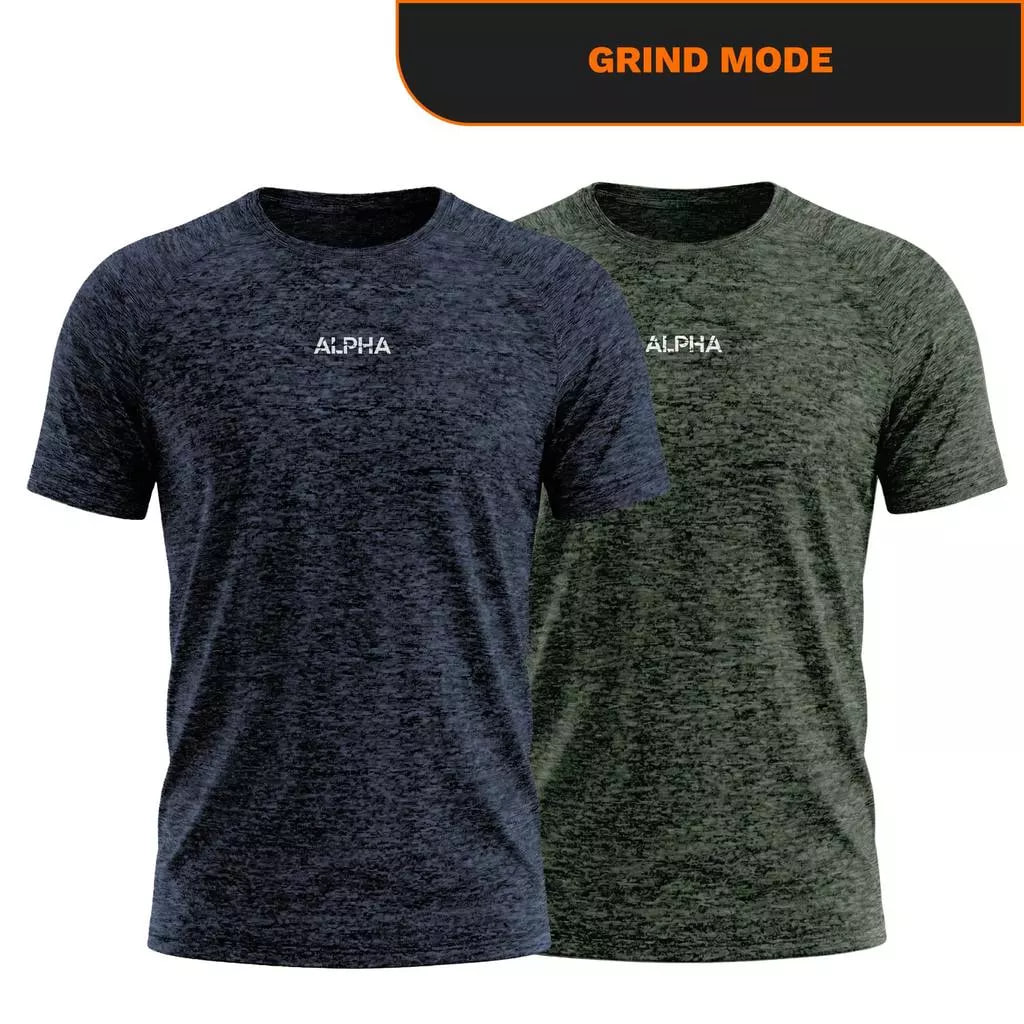 ⚠️ KIT 2 CAMISETAS DRY TREINO ESPORTE MASCULINAS ALPHA