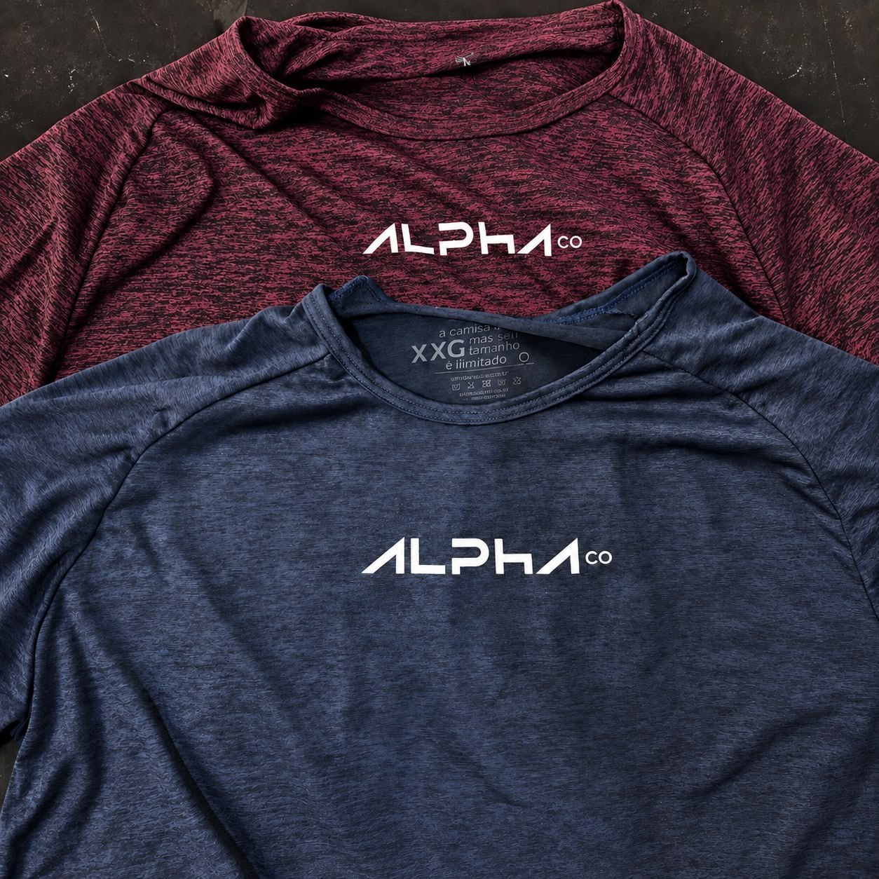 Kit 2 Camisetas New Fluid Masculina Dry Alpha