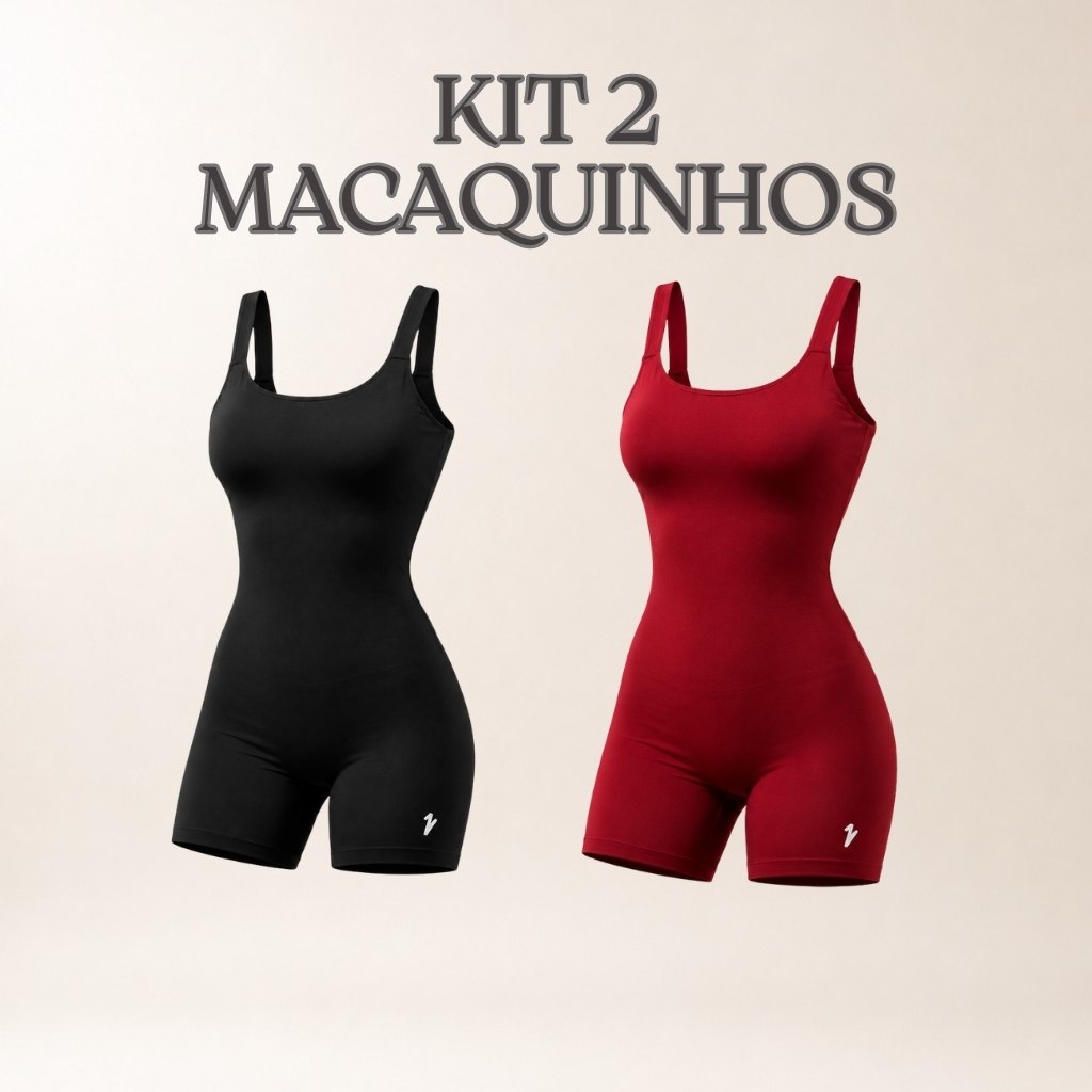 🔥 KIT 2 MACAQUINHOS ALÇA LARGA ACADEMIA FITNESS VERSÁTIL FEMININO CORRIDA ZERO TRANSPARENCIA