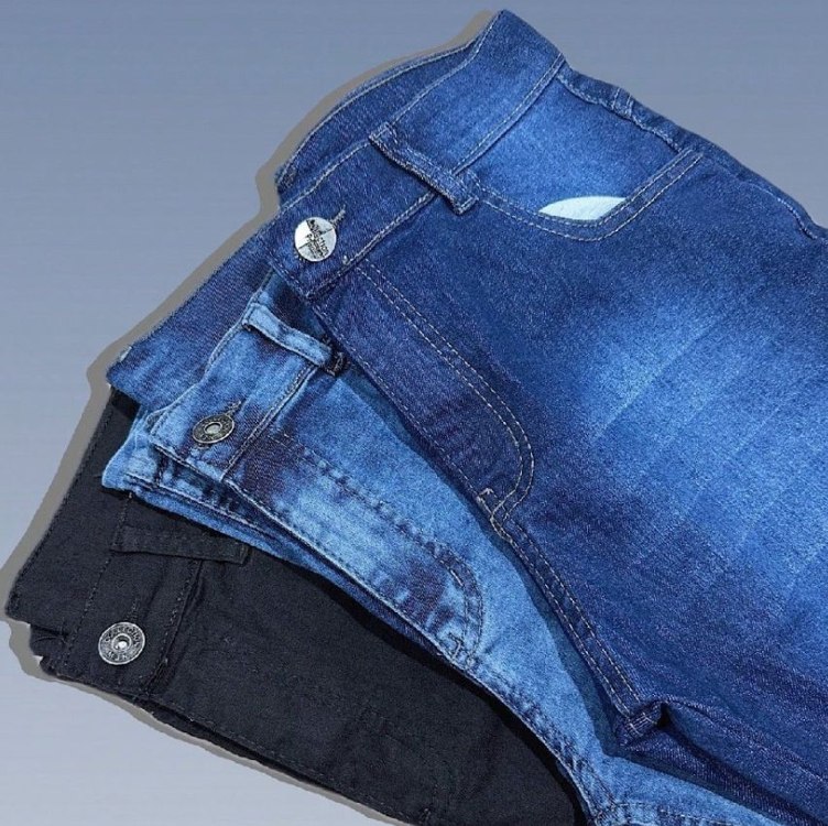 Kit 3 Calça Jeans Masculina Skinny Costura Reforçada