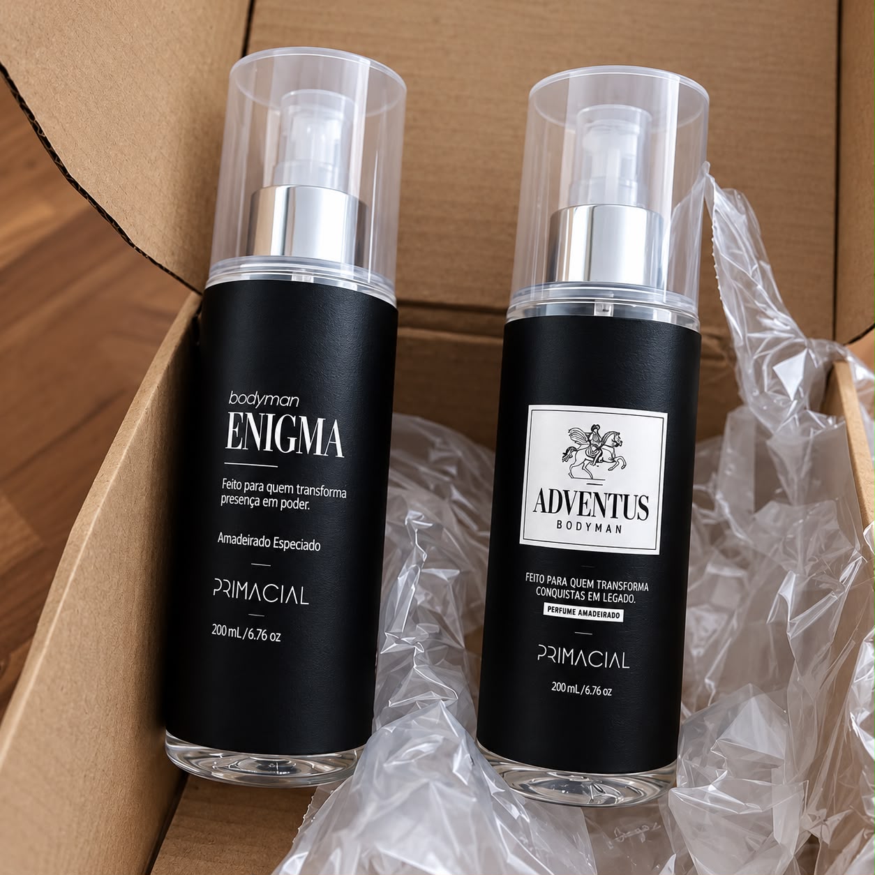 Kit Body Splash Adventus E Enigma 200ml