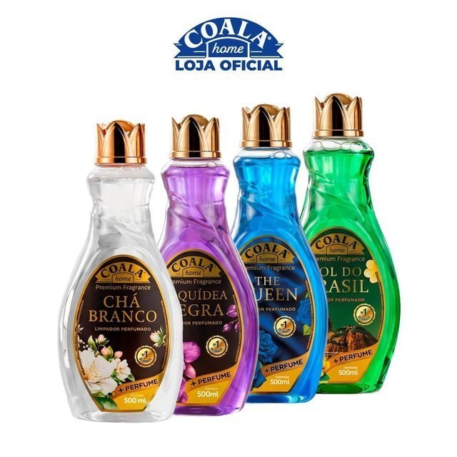 ⚠️ KIT COALA COLEÇÃO DE LANÇAMENTOS LIMPADORES PERFUMADOS COALA 500ML