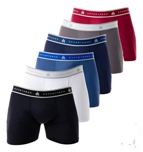 ➡️ Kit Com 10 Cuecas Boxer Masculina Microfibra Original