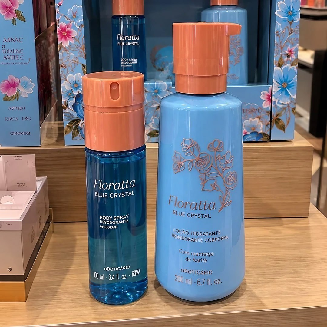 KIT FLORATTA BLUE PARA AS MENINAS CHEIROSAS 🥰💙