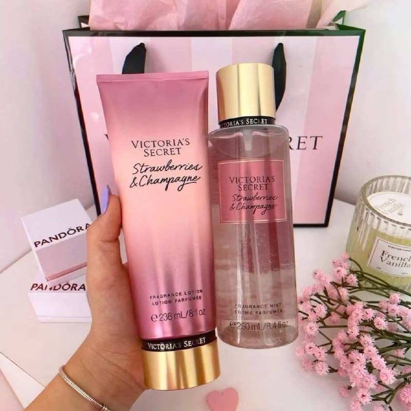 Kit Hidratante Corporal + Body Splash Feminino | Fragrância Doce Frutal | Hidratação Prolong...