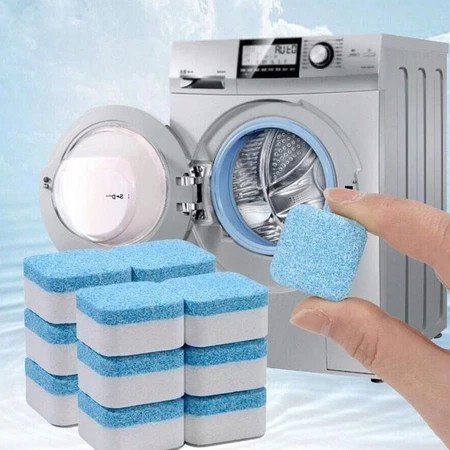 Kit Limpador Pastilha de máquina de lavar roupa, comprimido efervescente sólido para remover...