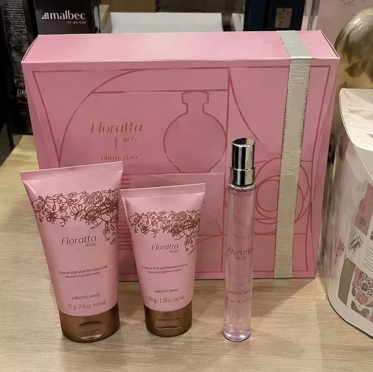 Kit Presente Floratta Rose (3 Itens) Boticário