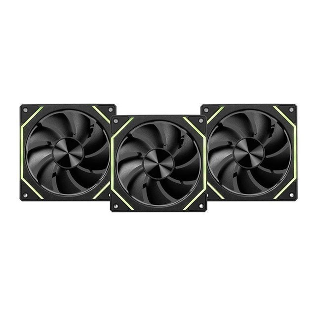 ➡️ KIT VENTOINHAS PICHAU VENTUS NX, ARGB, 3X120MM, PRETO, PCH-VTNX3-BK01