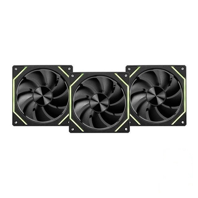 ⚠️ KIT VENTOINHAS PICHAU VENTUS NX, ARGB, 3X120MM, PRETO, PCH-VTNX3-BK01