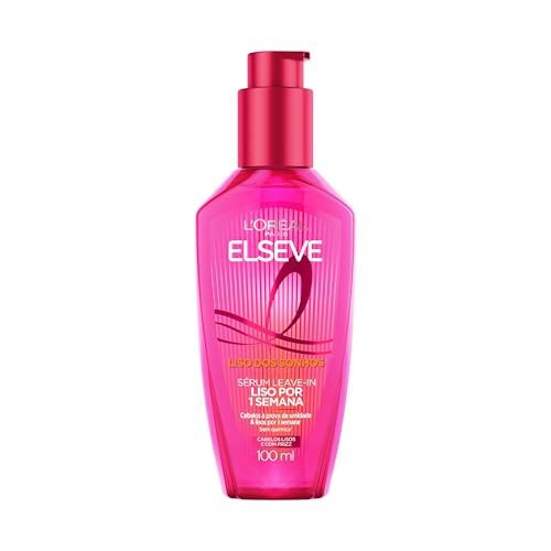 L'Oréal Paris Elseve Sérum Leave-in Liso dos Sonhos com Tecnologia Ativada por Calor, Antifr...