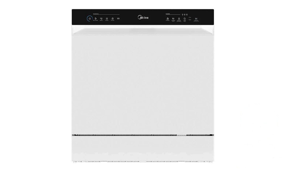➡️ LAVA-LOUÇA 220V MIDEA 8 SERVIÇOS MDWTF08W2 BRANCA