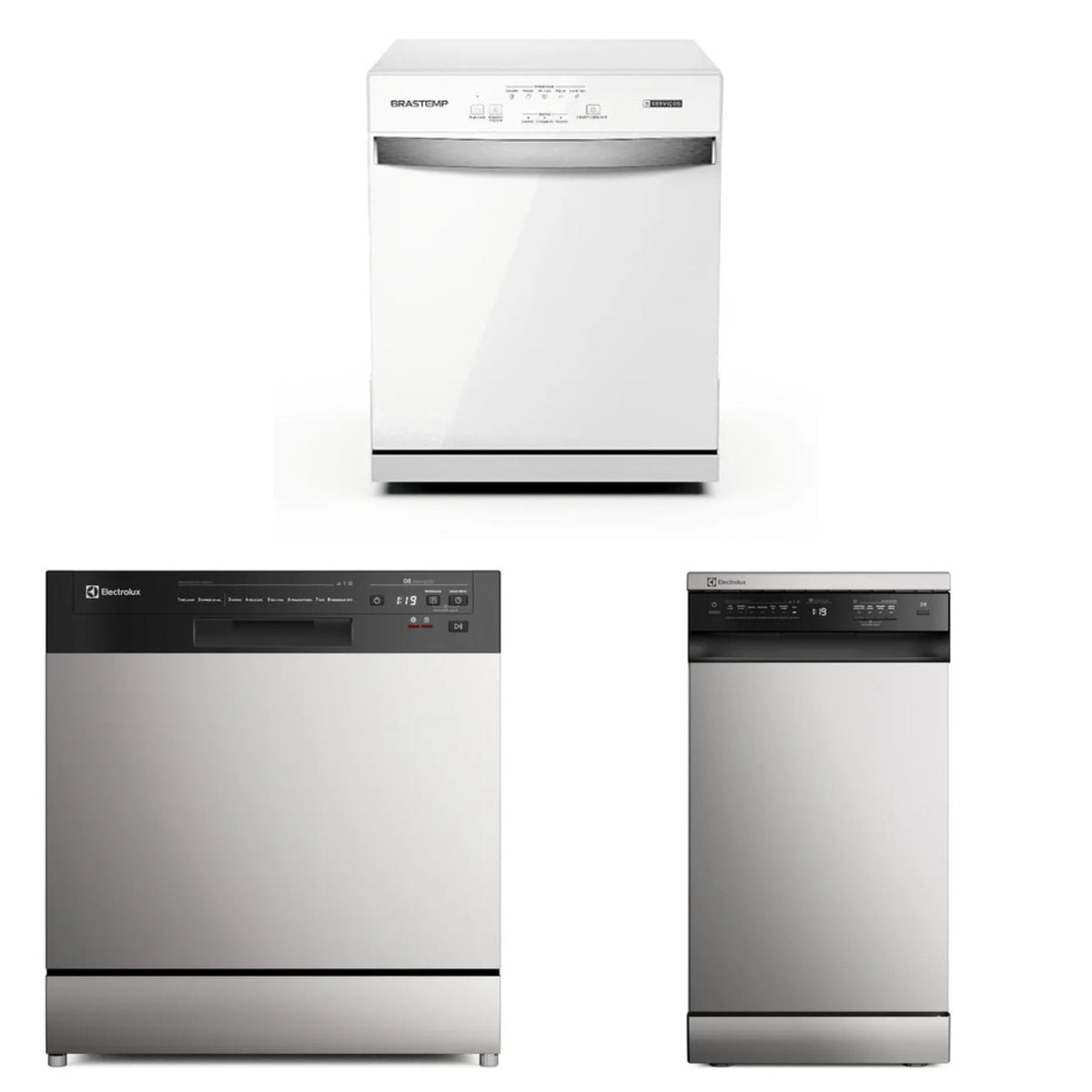 ➡️ Lava-Louça Electrolux 8 Serviços Inox com Programa Lava & Seca 50 minutos LS08E Display D...